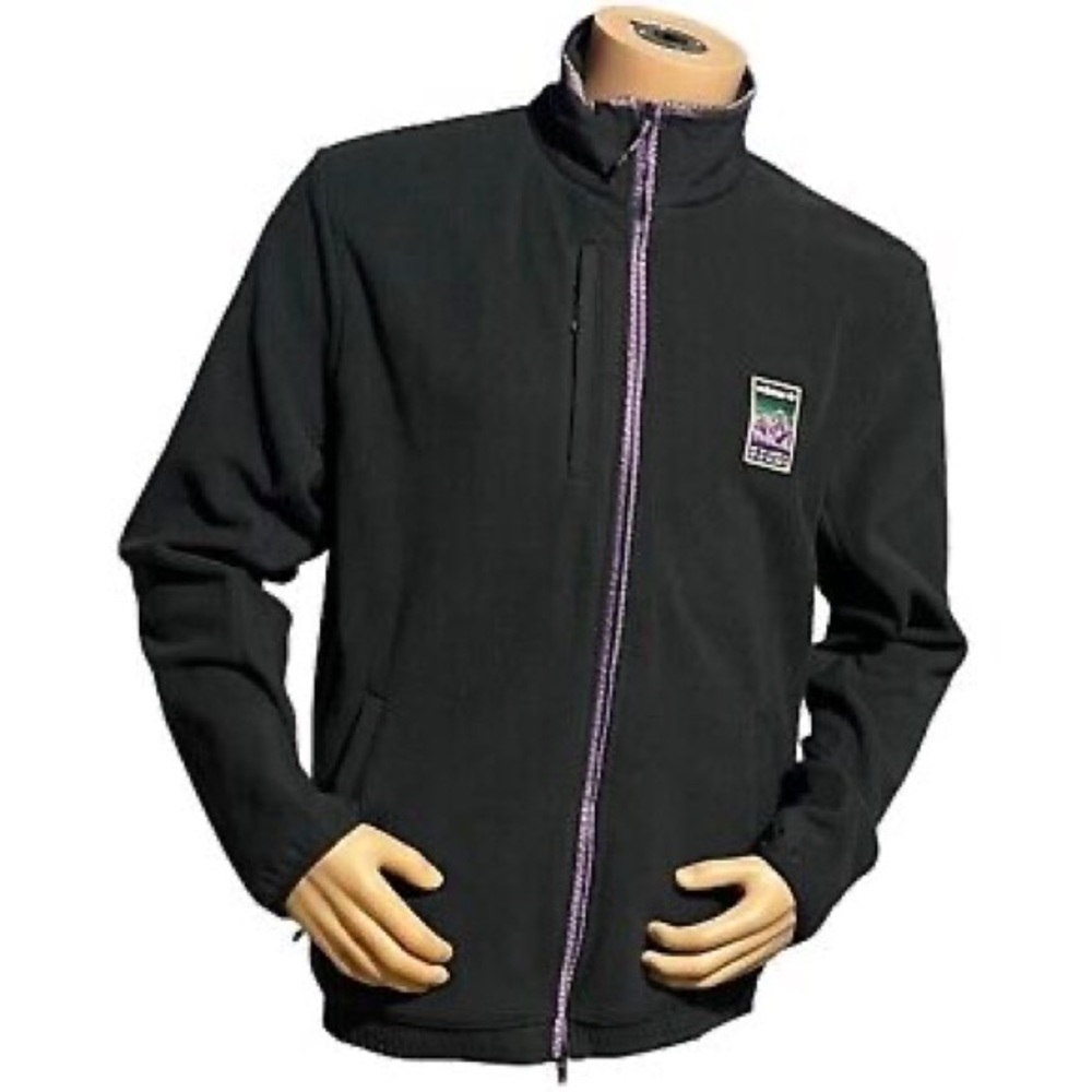 Small Adidas Originals Adiplore Black Fleece Zip-Up Jacket GV0967 Mountain